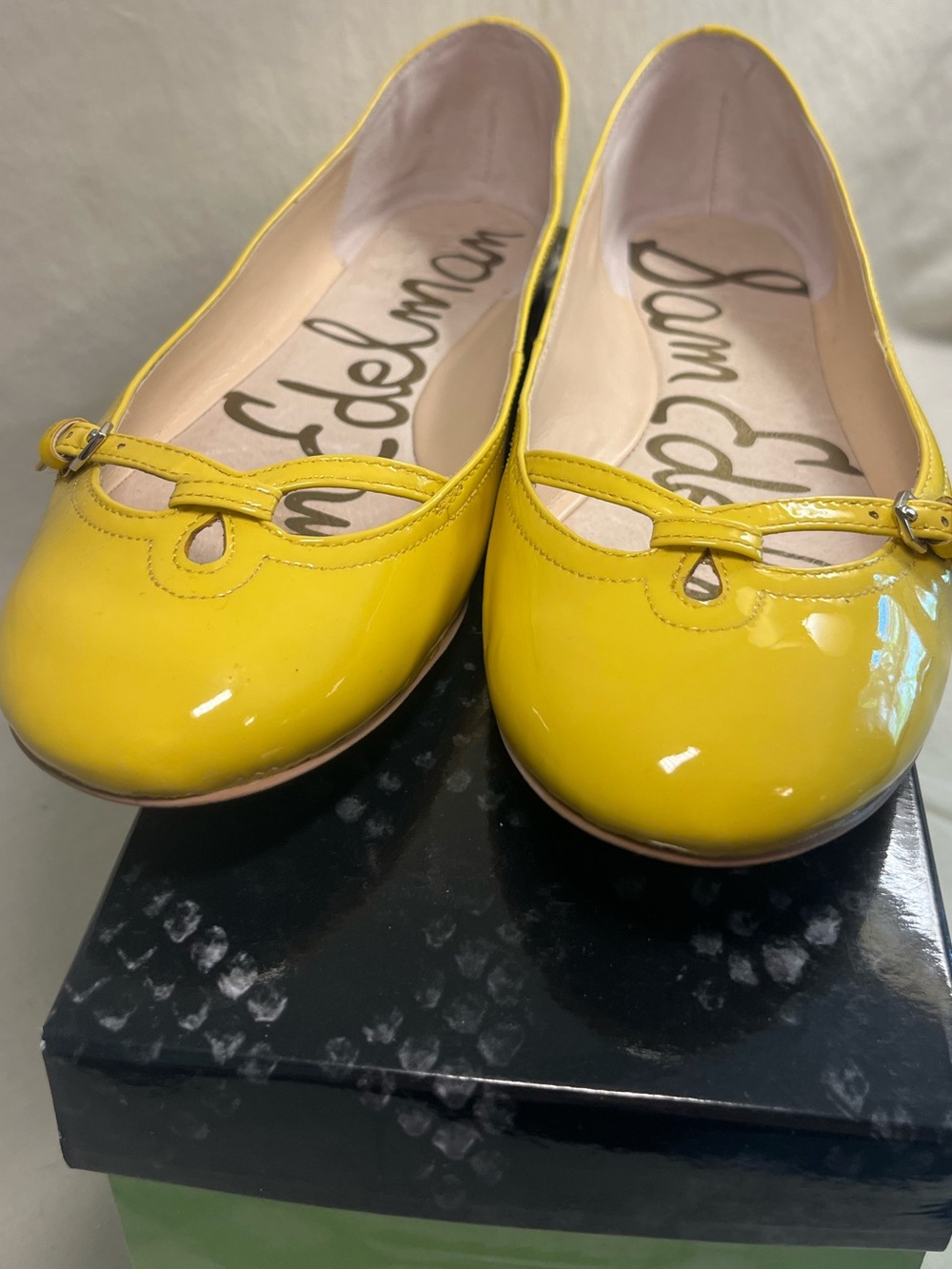 Sam Edelman :: Yellow Ballet Flats - Picture 4 of 8